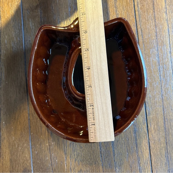 Vintage West Germany Gelatin/Cake Mold Redware Pottery 959-17 - Picture 7 of 7